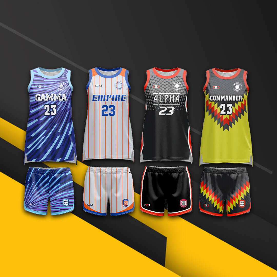 Womens Basketball Uniforms, Create Your Own