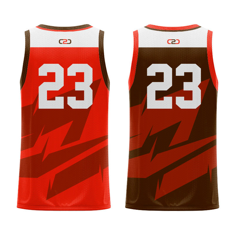 Custom Crossover Core V Reversible Side Panel Basketball Singlet