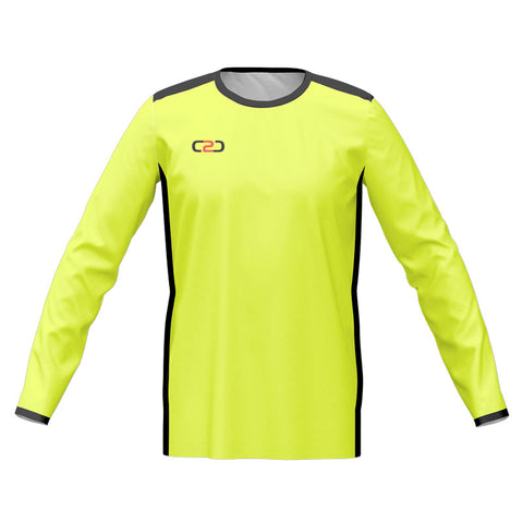 Soccer Goalie Long Sleeve Jersey Plain Design Your Own Custom