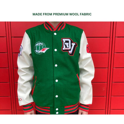 Premium Varsity Wool & PU Leather Jacket Fully Lined Design Your Own Custom