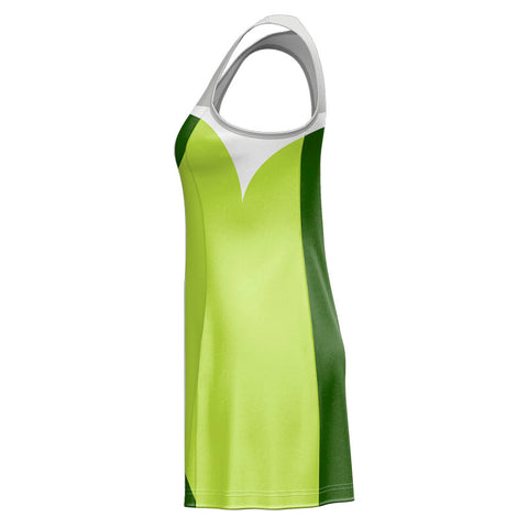 Sharni Layton Custom Netball Dress 7 New Fit Side View