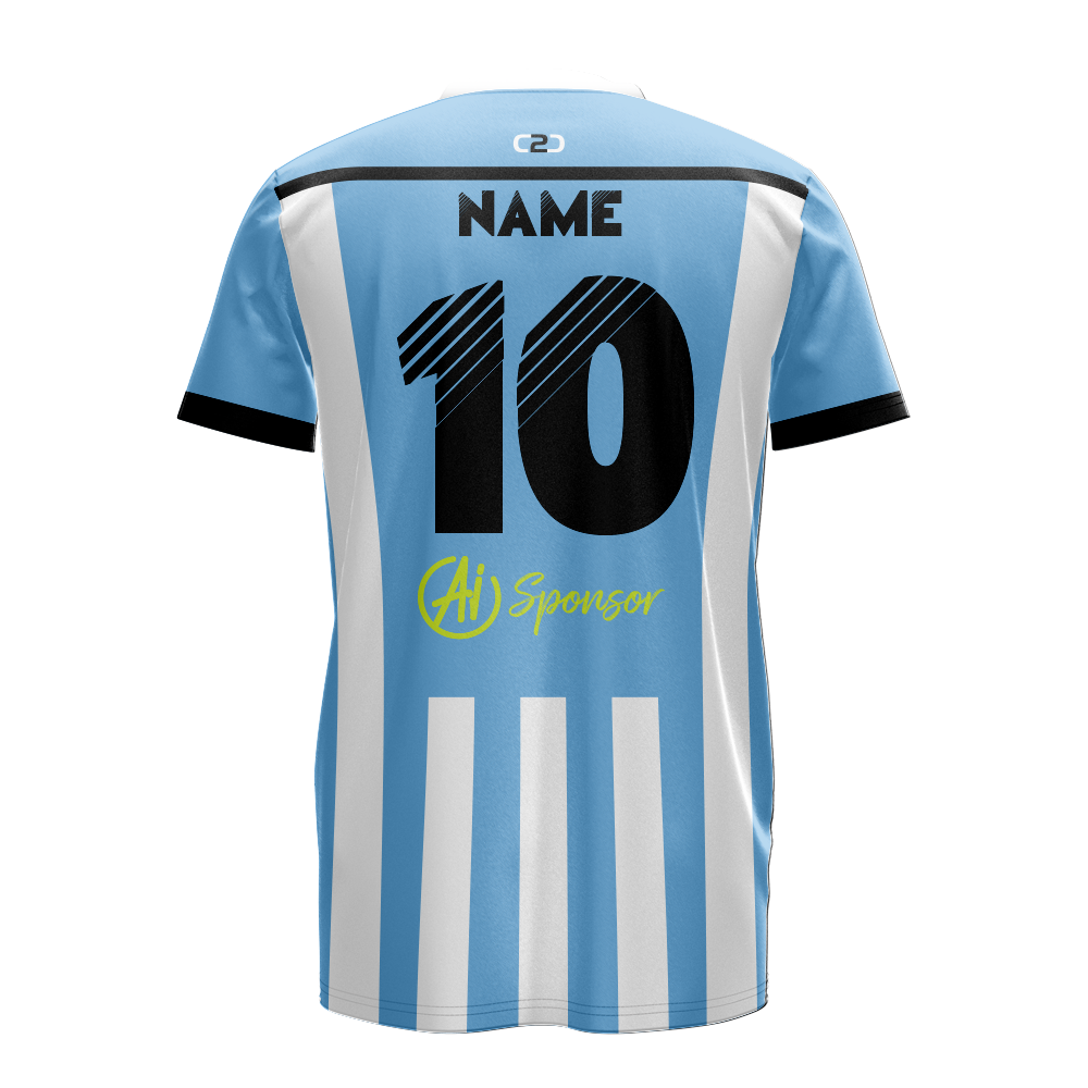 Argentina Jersey Australia Custom Argentina Soccer Jersey Coast 2