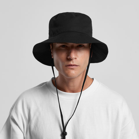 Wide Brim Bucket Hat — Lifestyle