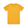 Mens Classic Tee Yellow Front