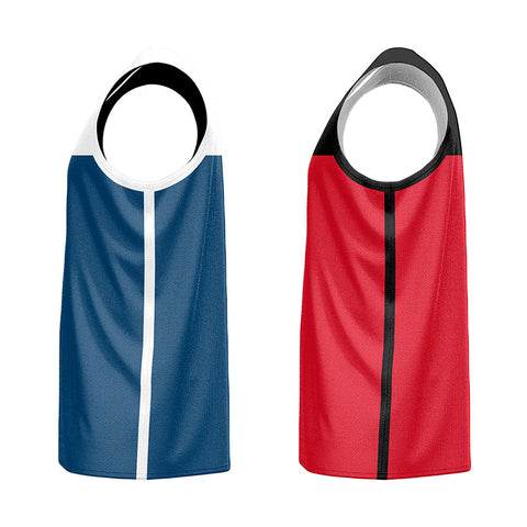 Stock Dream Core Reversible Basketball Singlet Navy/Red