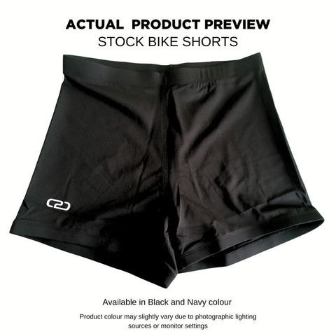 C2C Stock Bike Shorts Black