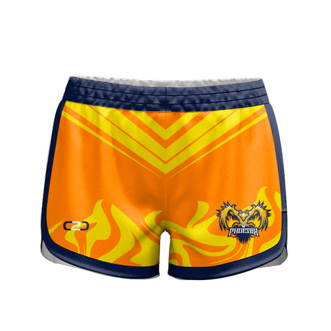 Tour Time SlimFit HP Ladies Girls High Thigh Curve Shorts Design Your Own Custom