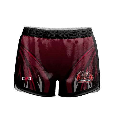 Dragons SlimFit HP Ladies Girls High Thigh Curve Shorts Design Your Own Custom