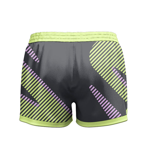 Allsorts SlimFit HP Ladies Girls High Thigh Curve Shorts Design Your Own Custom