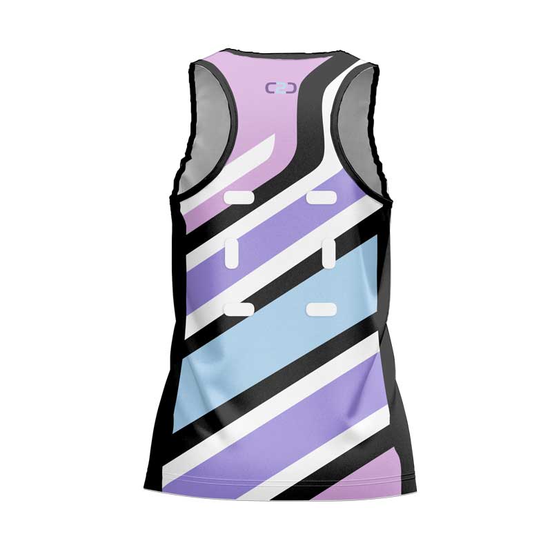 Dodge Netball Singlet Ladies Racerback Design Your Own Custom– Coast 2 ...