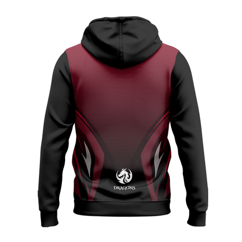 Dragons Pull Over Kinetic Fleece Hoodie Design Your Own