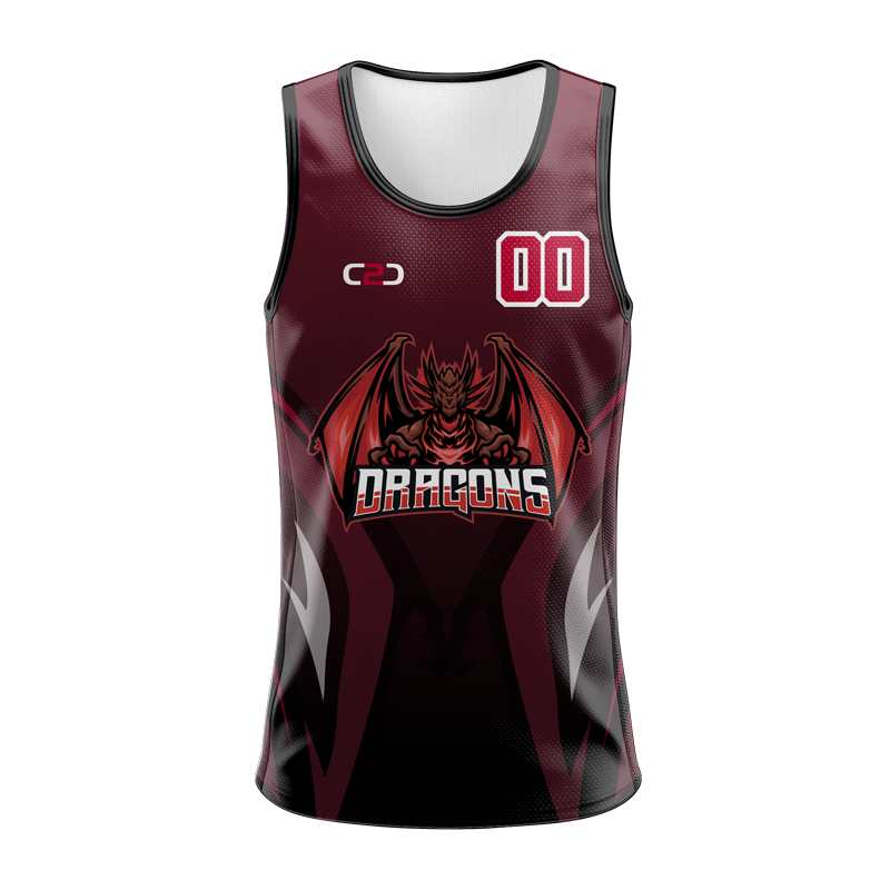 Dragons Sport Singlet Design Your Own Custom– Coast 2 Coast Sports ...