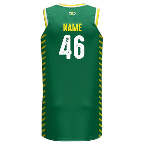 Custom Boomers Slimfit Hp Split Basketball Singlet