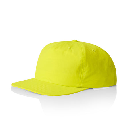 Surf Safety Cap — SAFETY YELLOW (left)