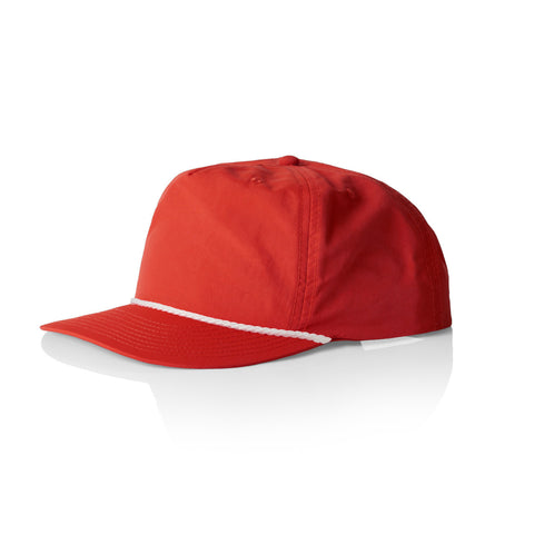 Surf Rope Cap — FIRE/WHITE (left)