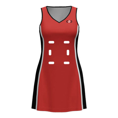 Chicago Core Netball Dress Custom Design Your Own