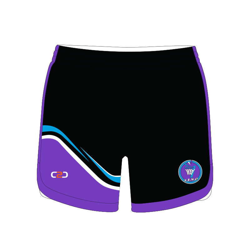 Sawtell Netball Playing Shorts 13cm in seam Ladies– Coast 2 Coast ...