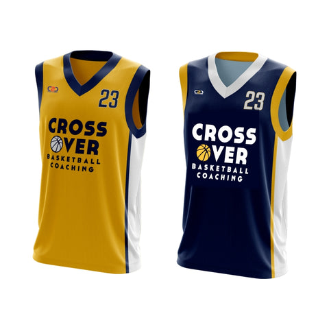 Crossover Academy Reversible Basketball Singlet