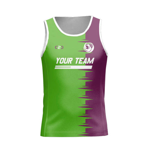 Custom Athletic Singlet 3 Front View