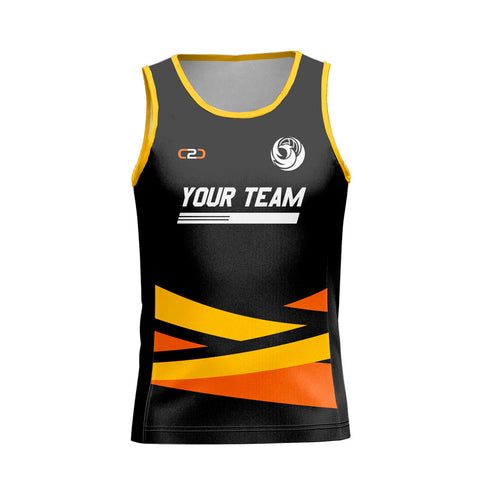 Custom Athletic Singlet 1 Front View
