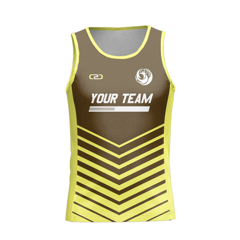 Custom Athletic Singlet 2 Front View
