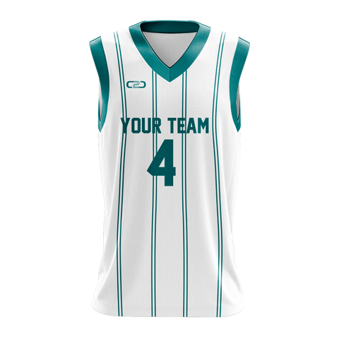 Custom BUZZ 21 Core Basketball Singlet Front View