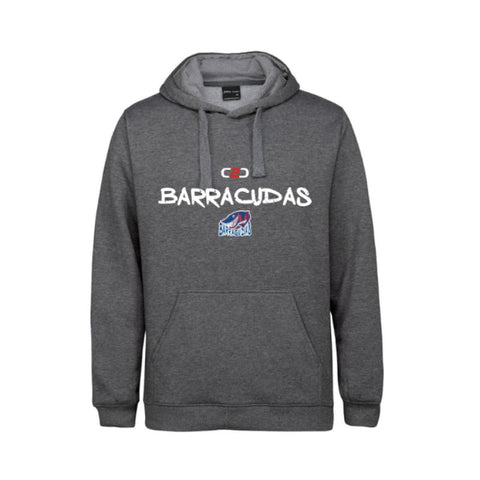 BDC Barracudas Adult Pullover Hoodie Graphite Marle