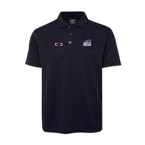 BDC Barracudas Coach Polo Mens Navy