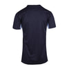 Mens Accelerator Cool Dry T-shirt Design 4 Navy Sky Back View