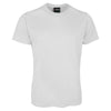 Poly Tee Adults Design 1 White Front View