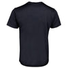 Poly Tee Adults Design 4 Navy Back View