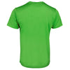 Poly Tee Adults Design 4 Pea Green Back View