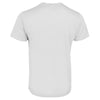 Poly Tee Adults Design 3 White Back View