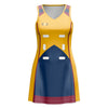 Sharni Layton Custom Netball Dress 10 New Fit Front View