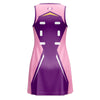 Sharni Layton Custom Netball Dress 2 New Fit Back View