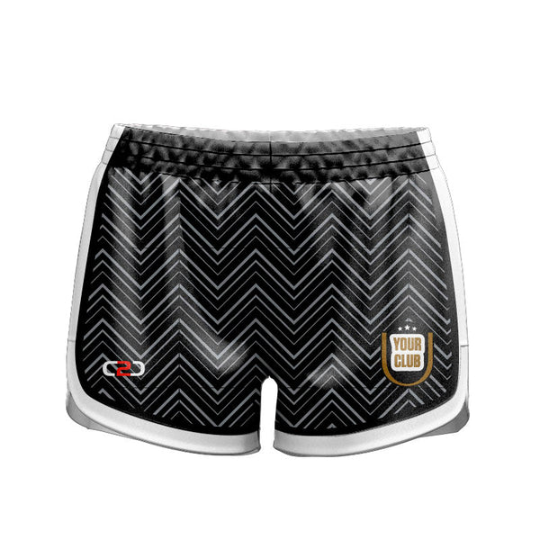 Custom Ladies Shorts Nets 7.5CM Front View