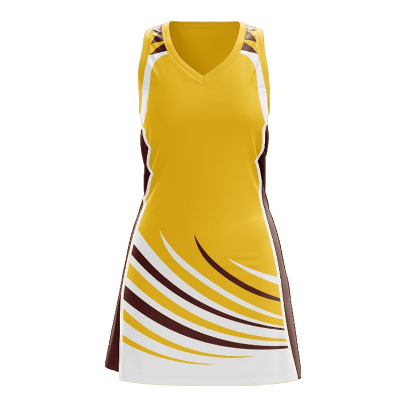white christmas dresses Netball Dress – Karuta Sportswear main image 1