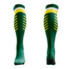 Custom Boomers Football Socks Front and Back View