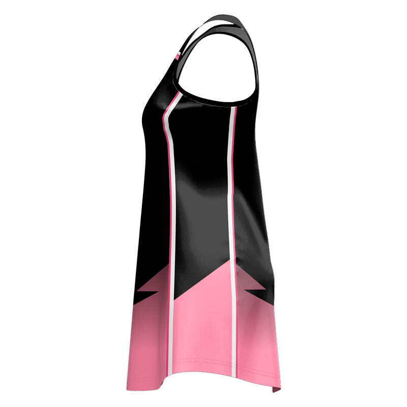 Dream Core Fusion Netball Dress V Neck Custom Design Your Own