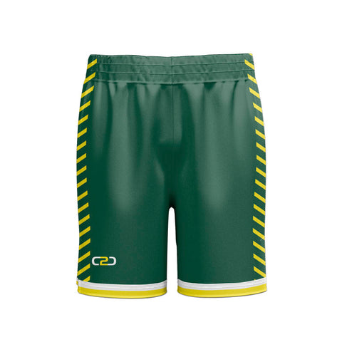 Custom Boomers HP Split Shorts Above Knee Front View