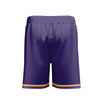 Custom Rampage Basketball Shorts Above Knee Back View
