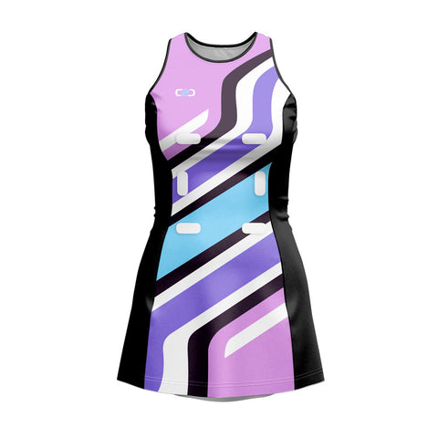 Custom Dodge HP Standard Netball Dress Front View