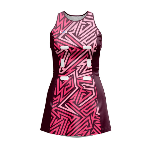 Custom Mythic HP Standard Netball Dress Front View