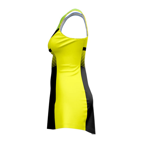 Custom Conquer HP Standard Netball Dress Side View