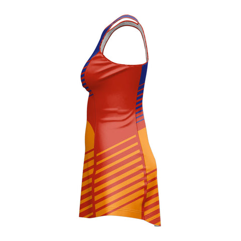 Custom Shift HP Standard Netball Dress Side View