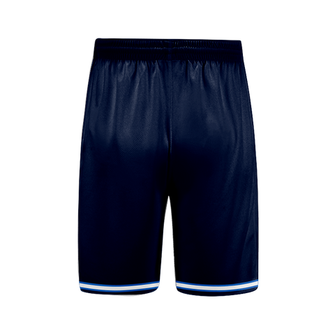 Icon HORNETS Design Your Own Custom Basketball Shorts Back View