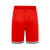 Icon BULLS Design Your Own Custom Basketball Shorts Back View