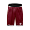C2C CRIMSON Design Your Own Custom Basketball Shorts