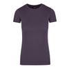 Ladies American Style T-shirt New Charcoal Front