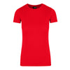 Ladies American Style T-shirt Red Front